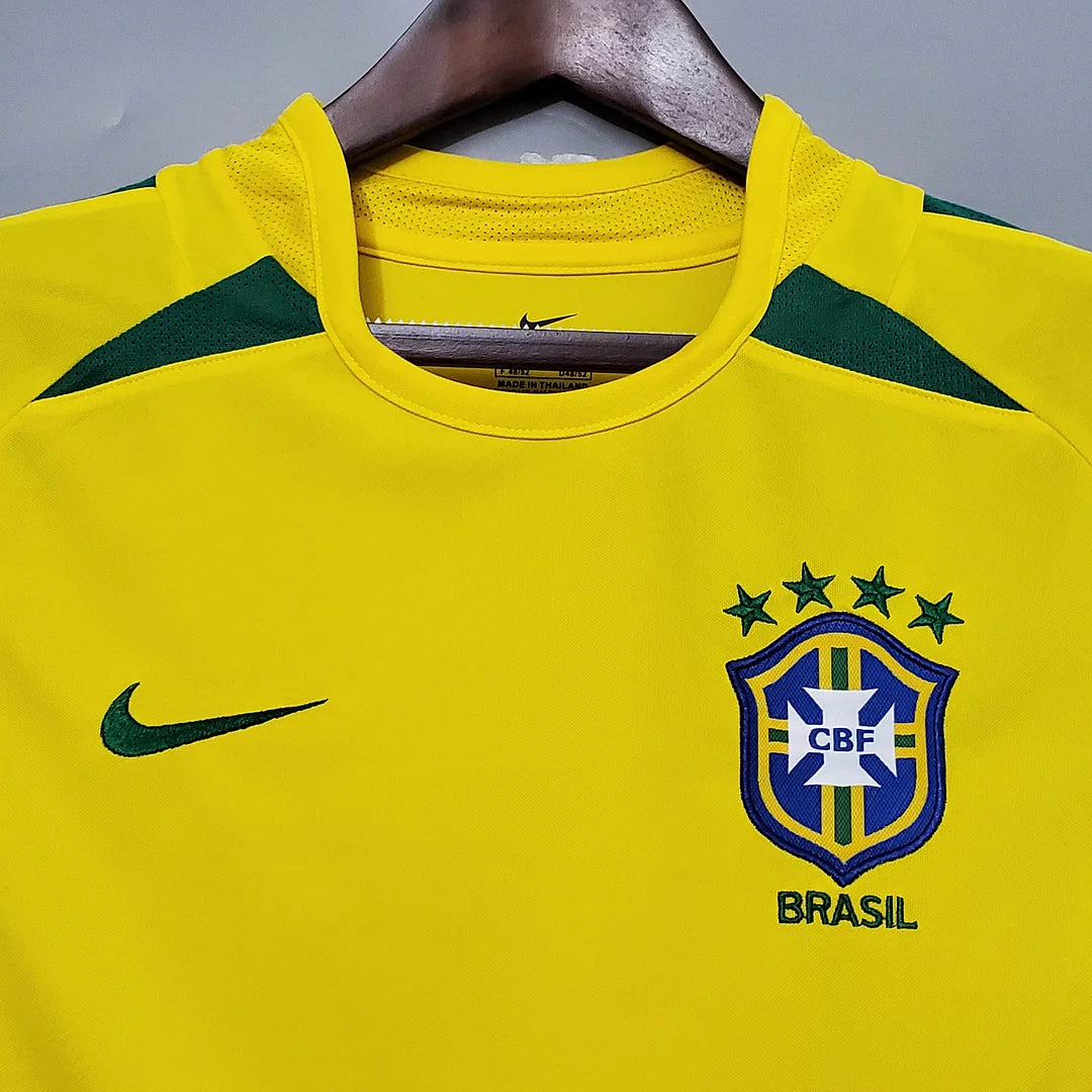 Retro Brazil Home Jersey 2002
