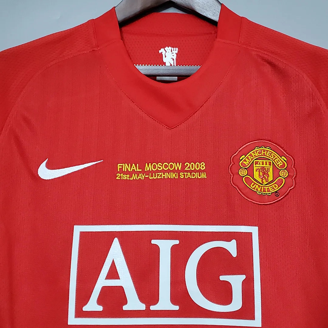 Retro Manchester United Home Jersey 07/08