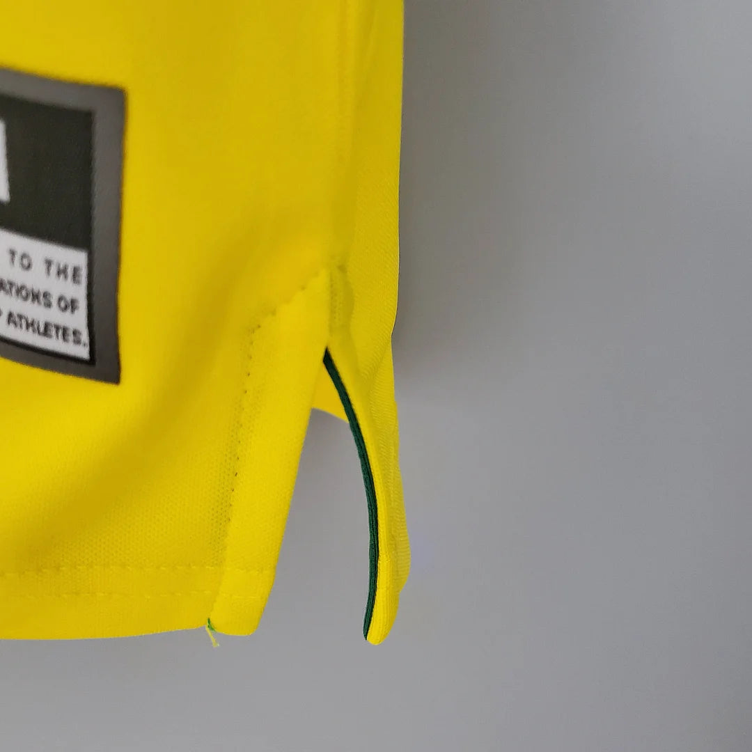 Retro Brazil Home Jersey 1998