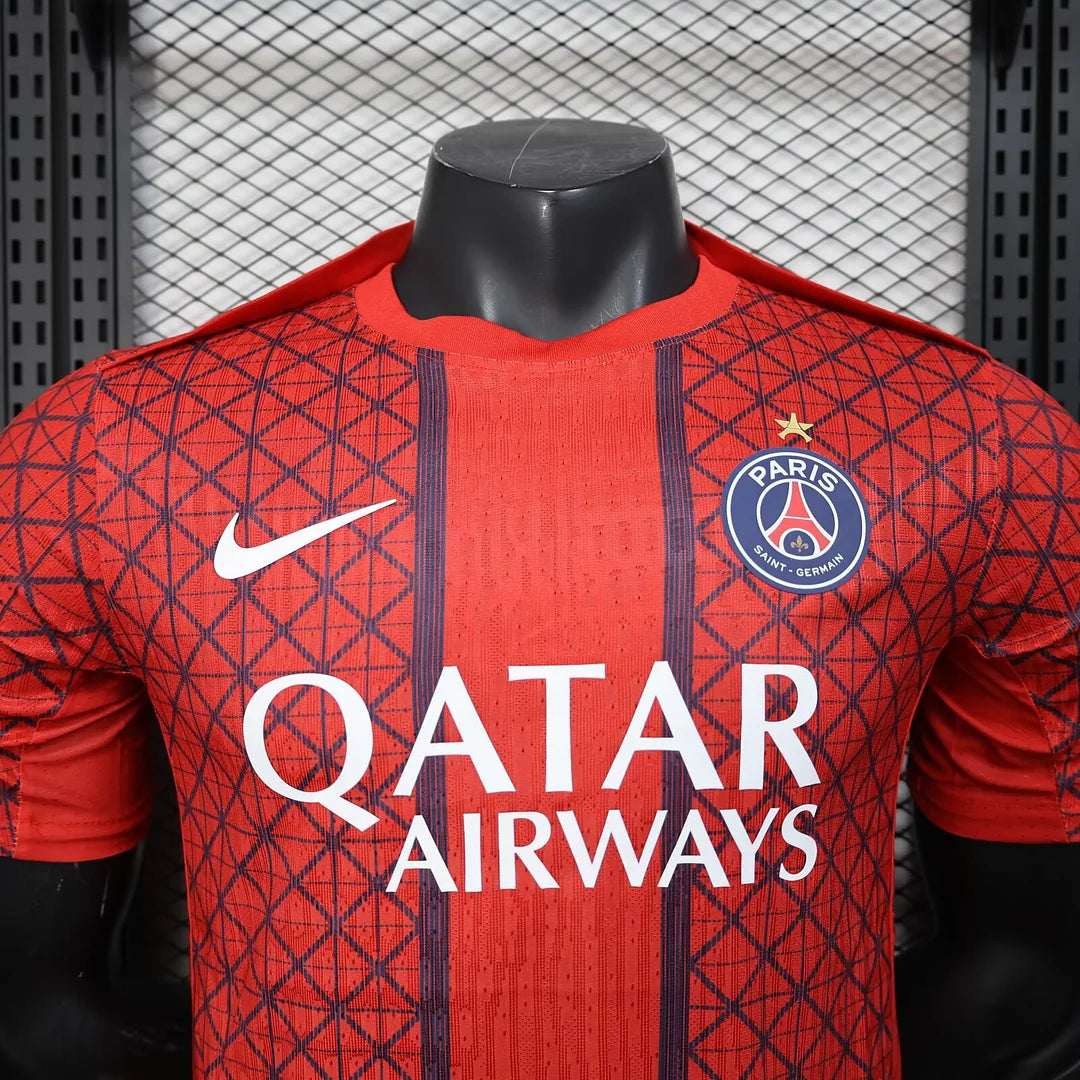 Authentic PSG Red Training Jersey 25/26