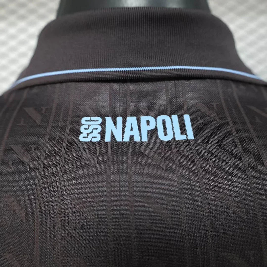 Authentic Napoli Away Black Jersey 25/26
