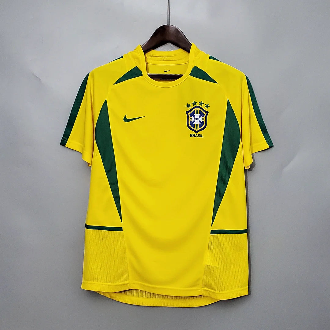 Retro Brazil Home Jersey 2002