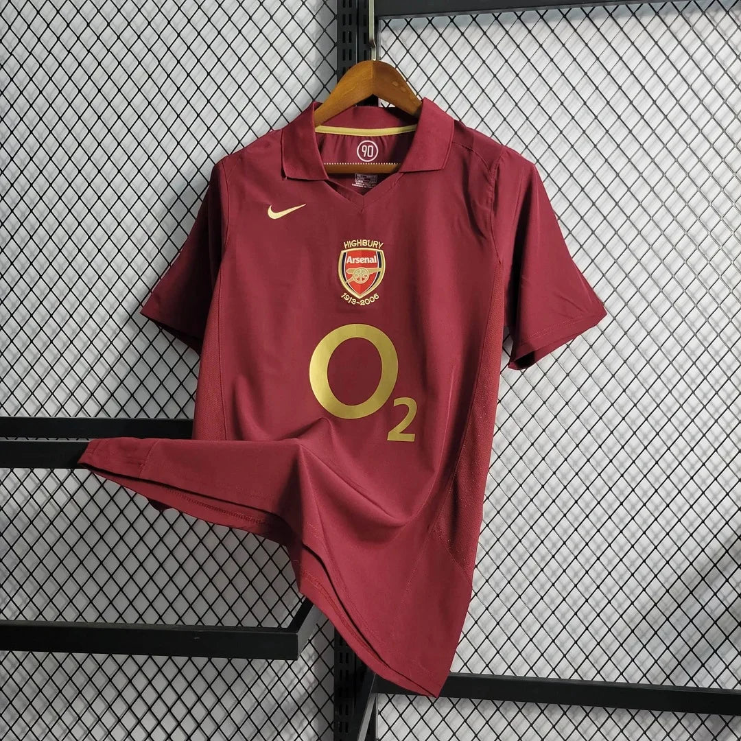 Retro Arsenal Home Jersey 05/06