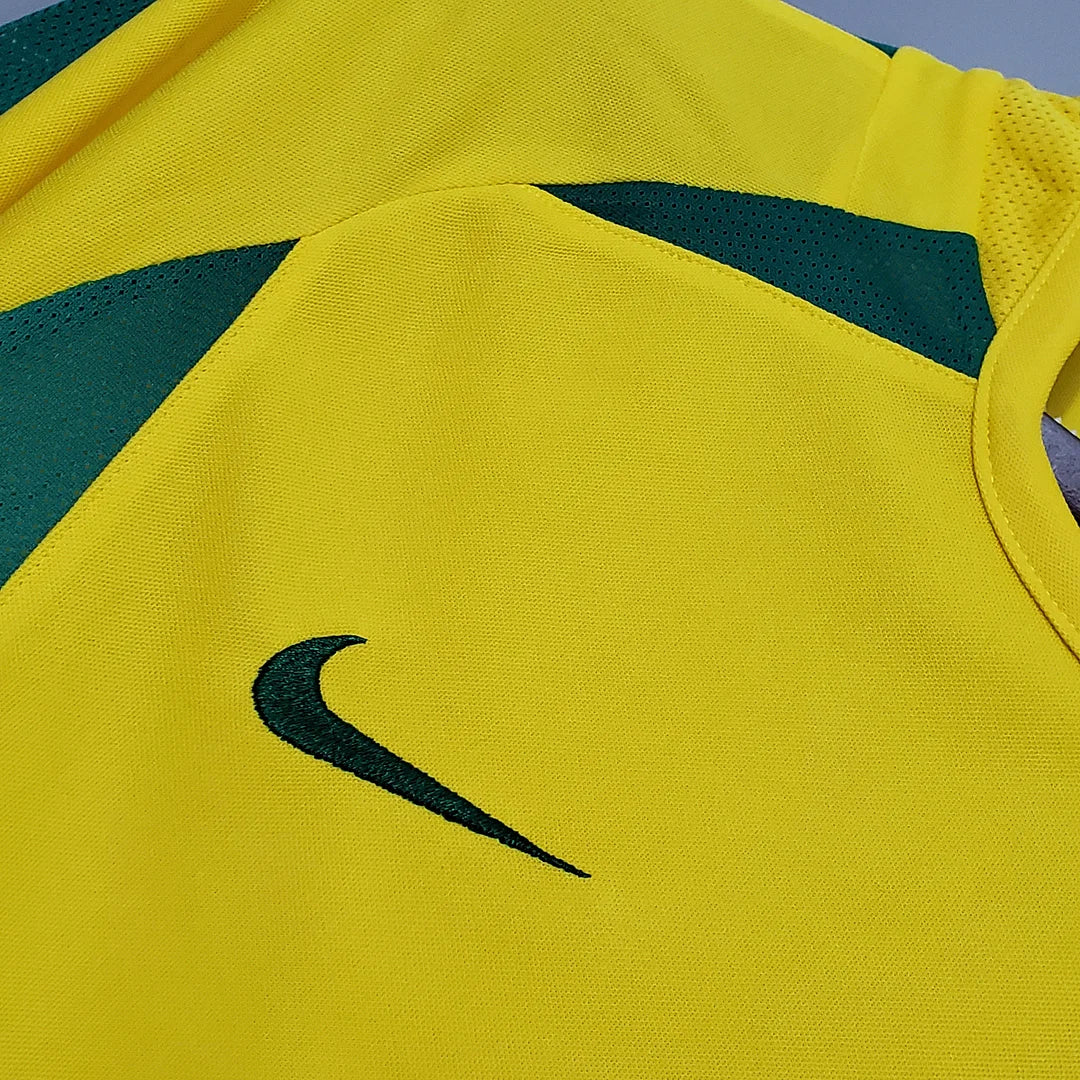 Retro Brazil Home Jersey 2002