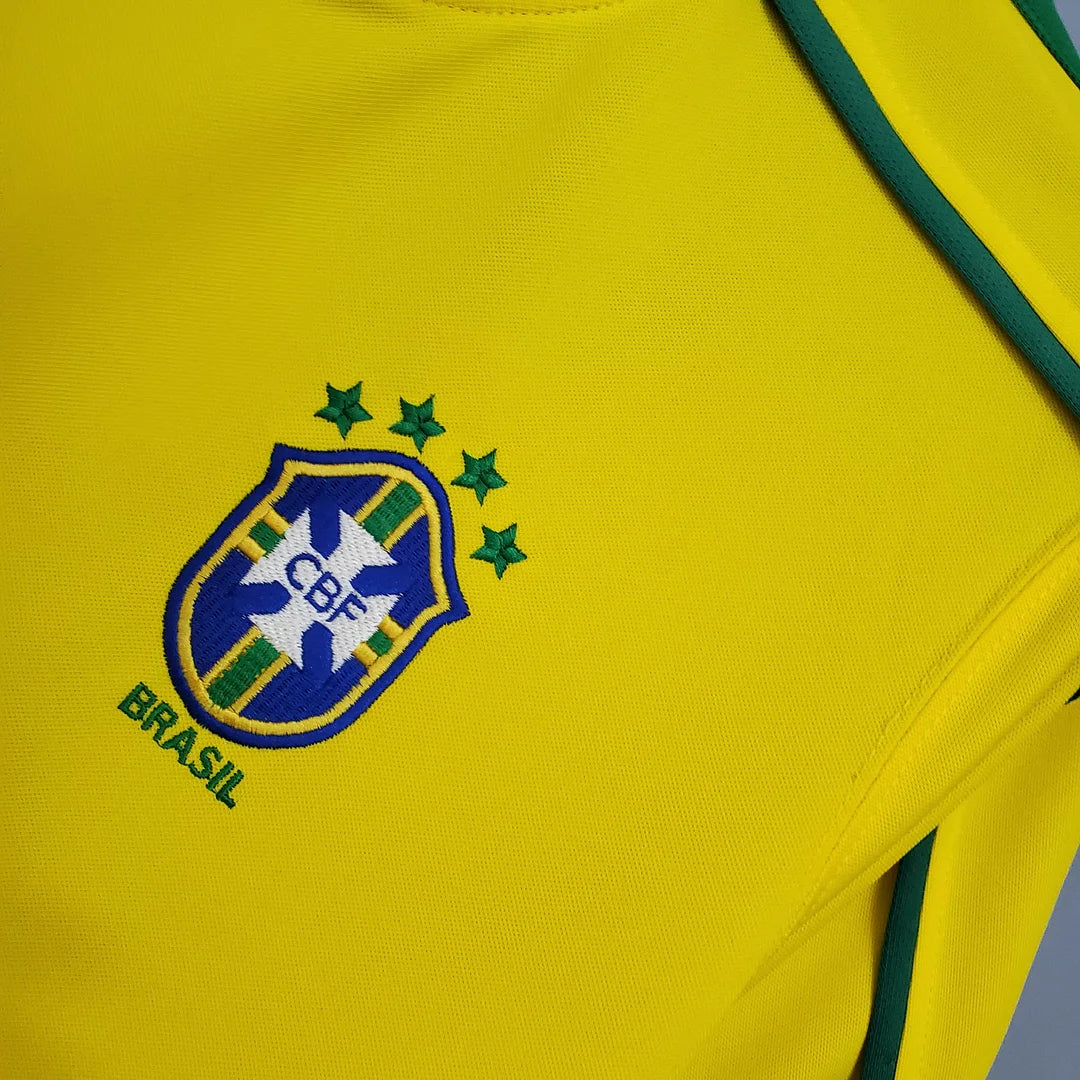 Retro Brazil Home Jersey 1998