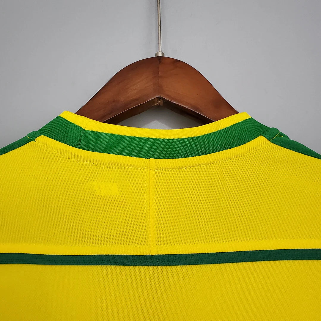 Retro Brazil Home Jersey 1998