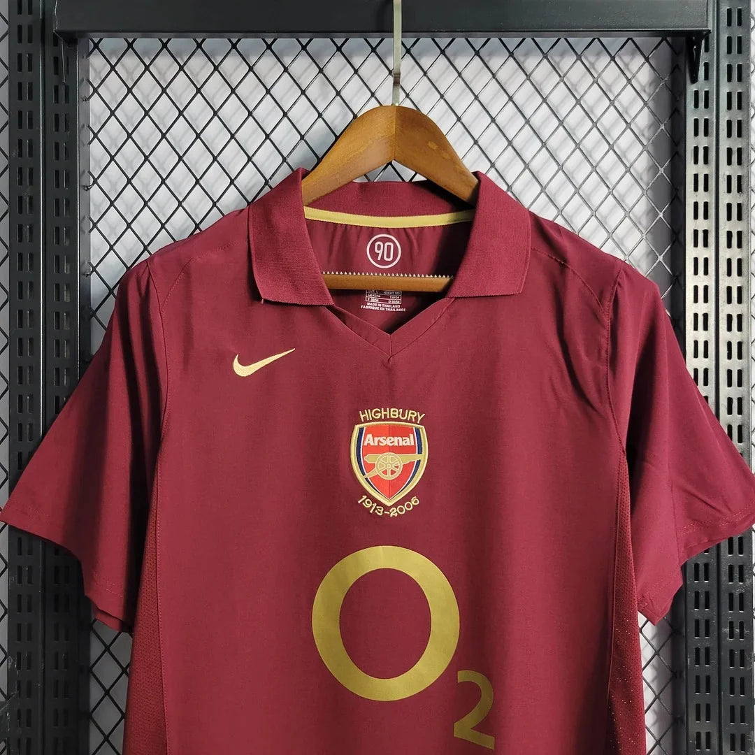 Retro Arsenal Home Jersey 05/06
