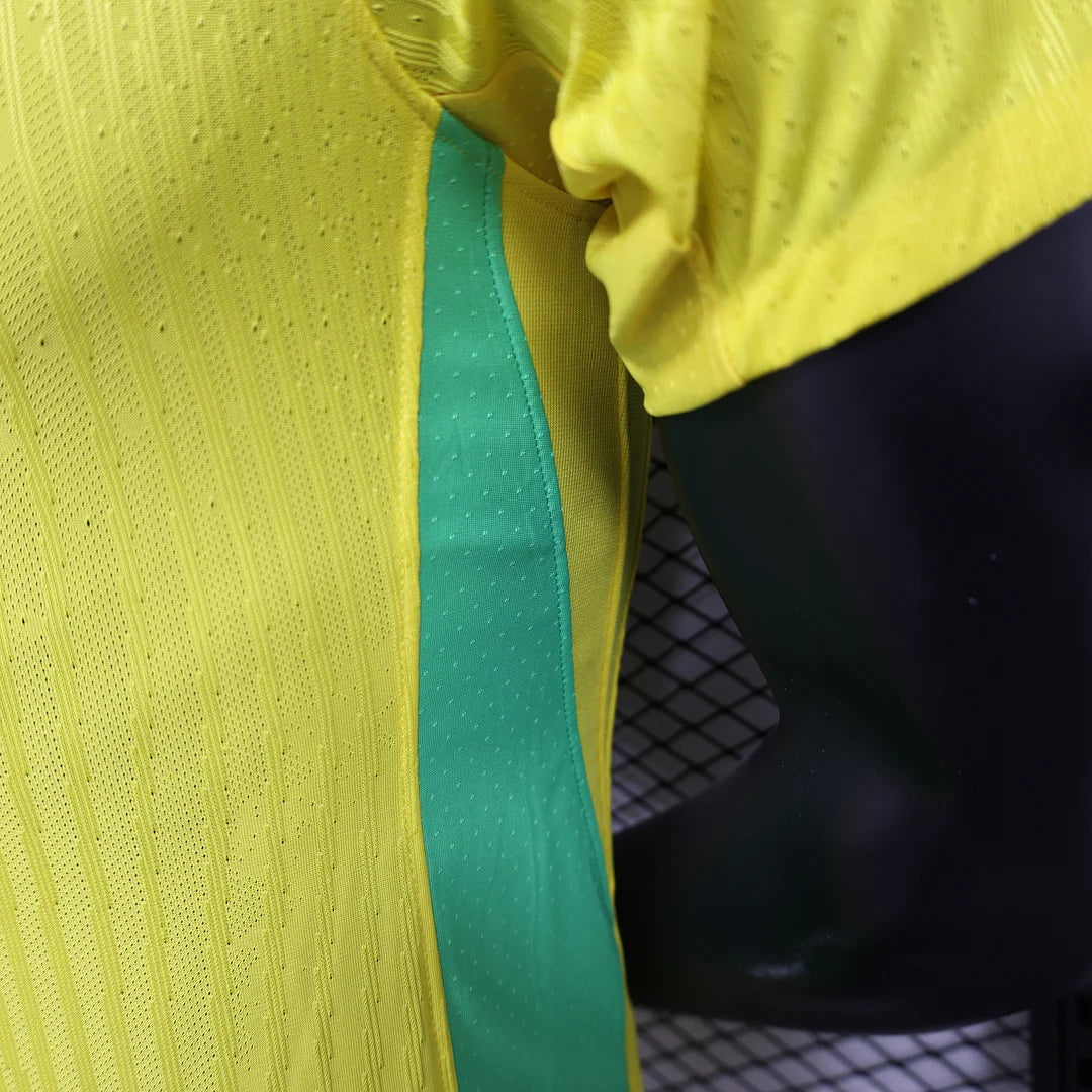 Authentic Brazil Home Jersey 2025
