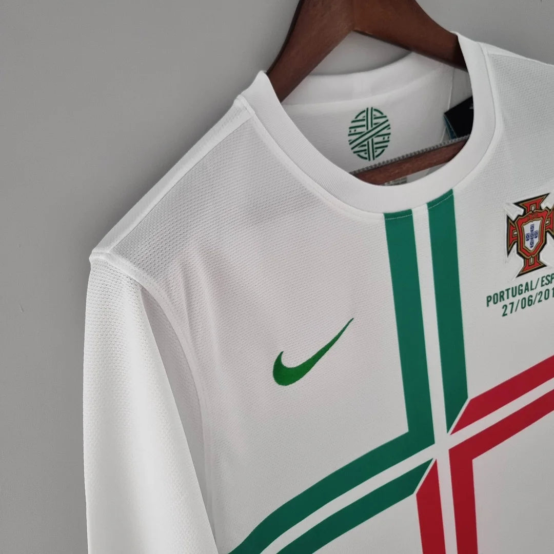 Retro Portugal Away Long Sleeves Jersey 2012