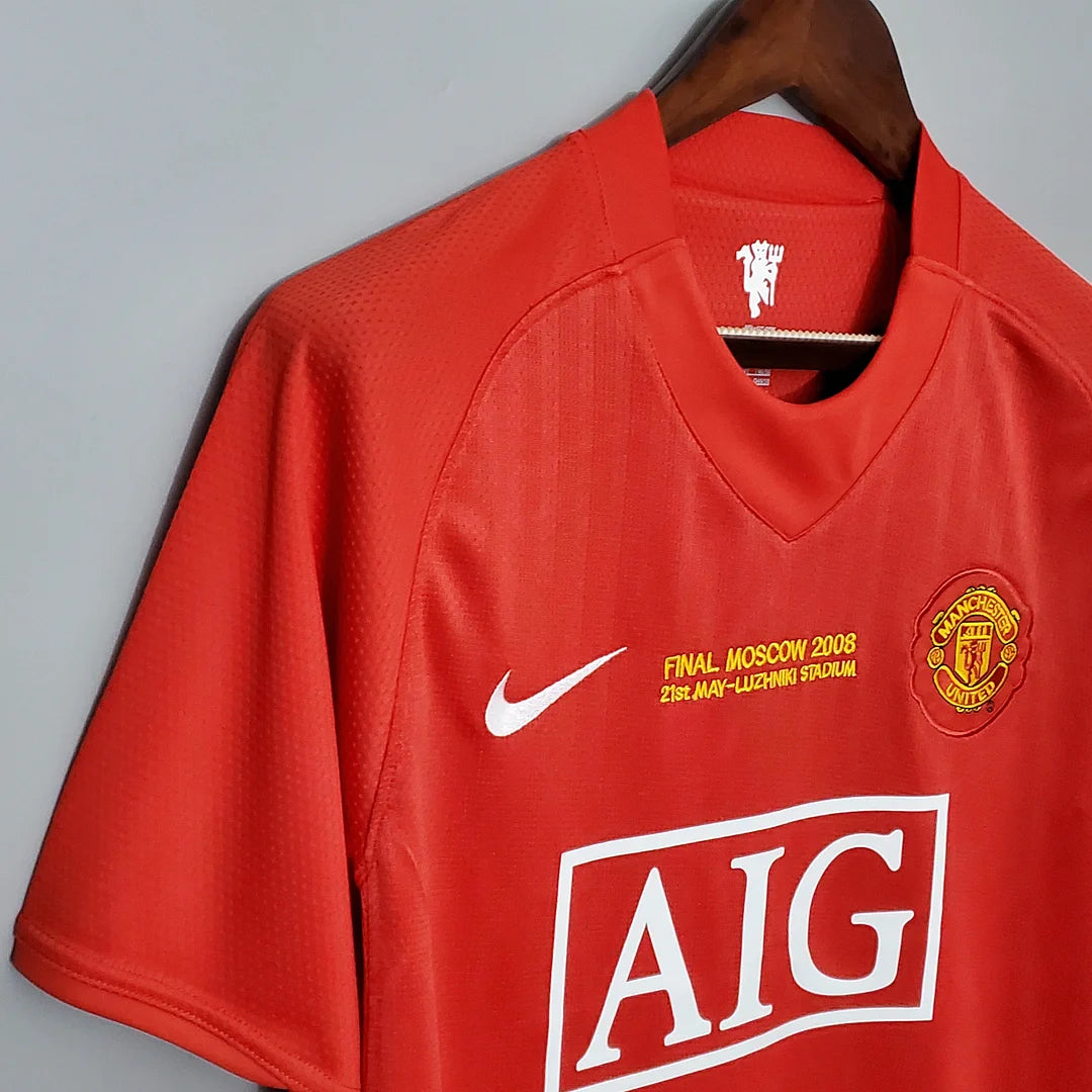 Retro Manchester United Home Jersey 07/08