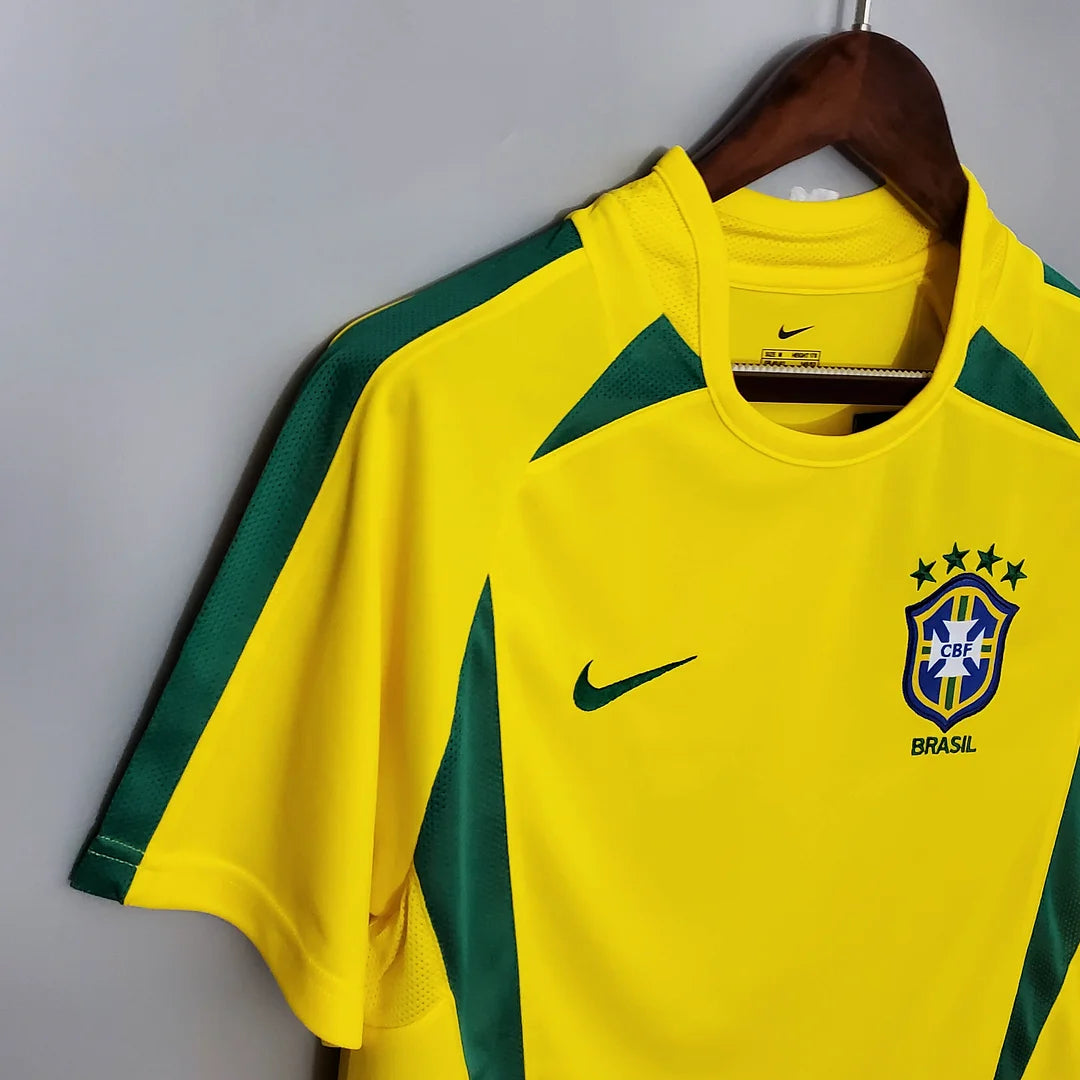 Retro Brazil Home Jersey 2002
