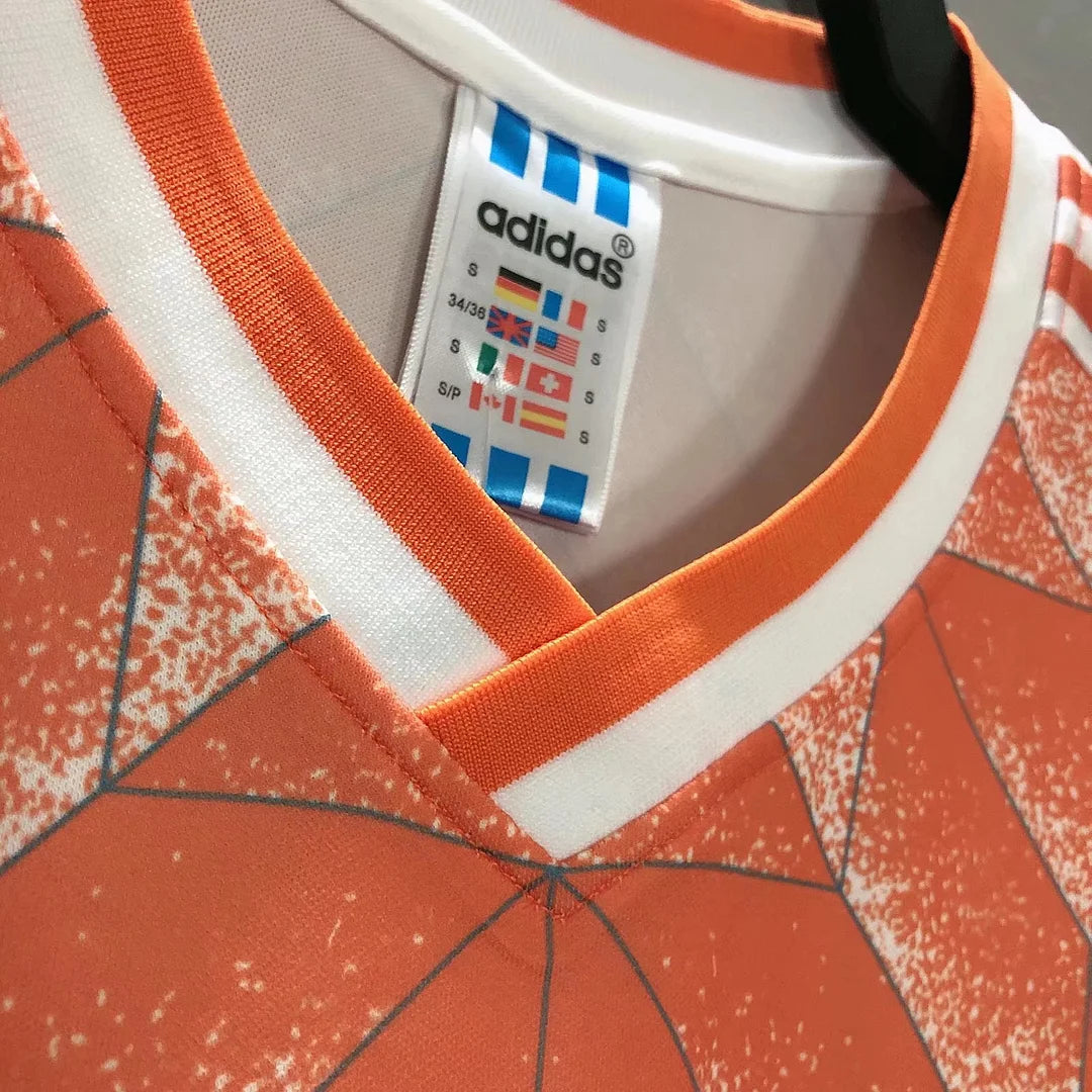 Retro Netherlands Home Jersey 1988