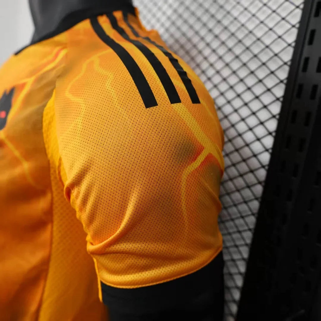 Authentic Roma Away Orange Jersey 25/26