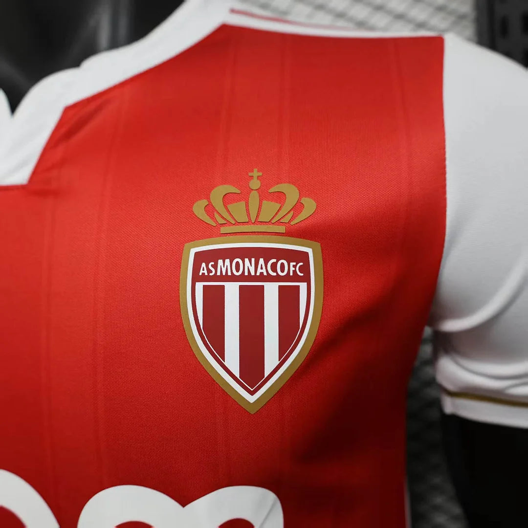 Authentic AS Monaco Home Jersey 25/26