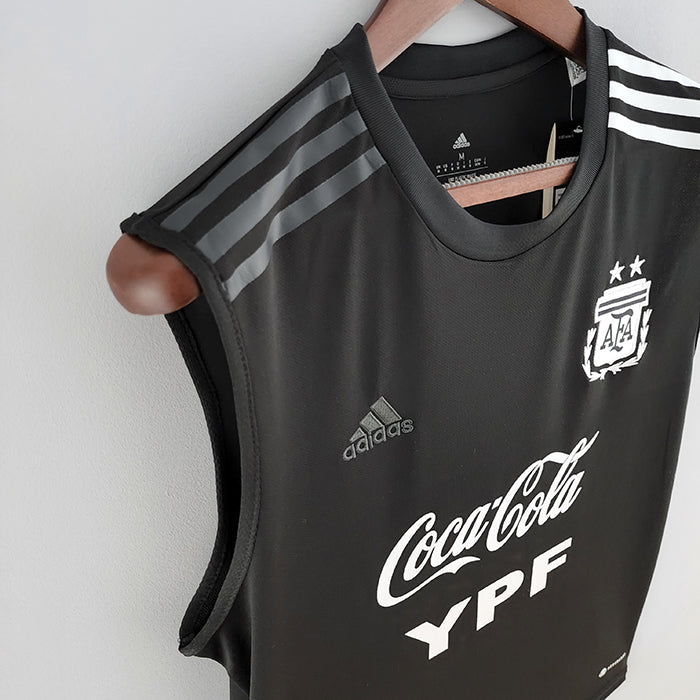 Argentina Training Black Vest Jersey