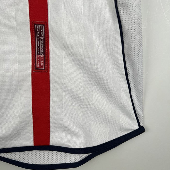 Retro England Home Jersey 2002