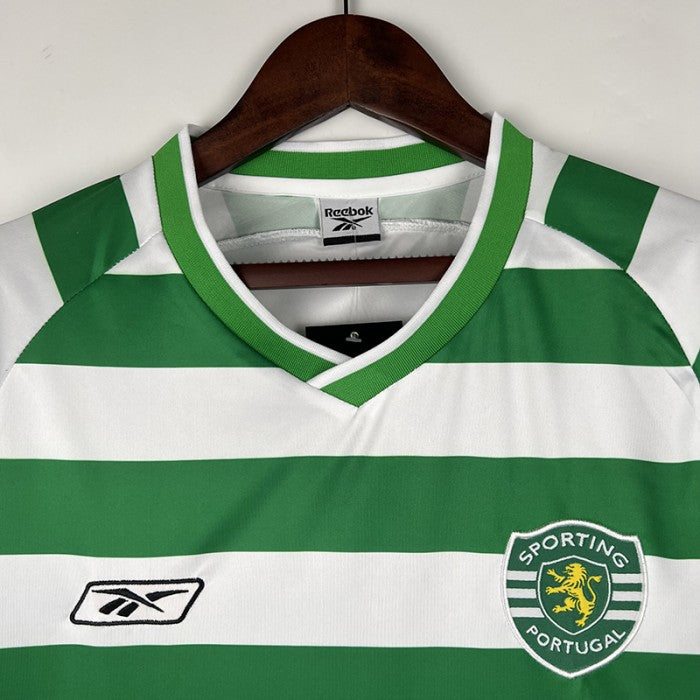 Retro Sporting Lisbon Home Jersey 03/04