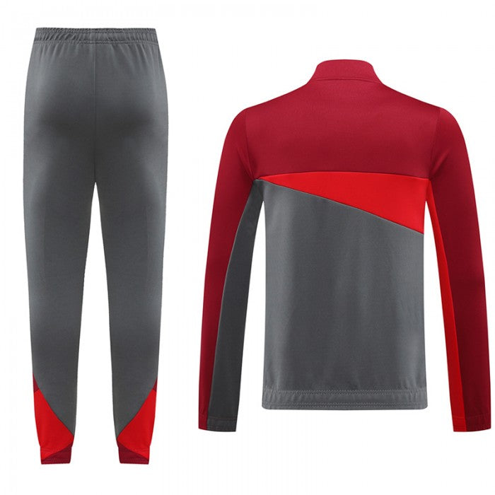 AC Milan Red Gray Training Suit
