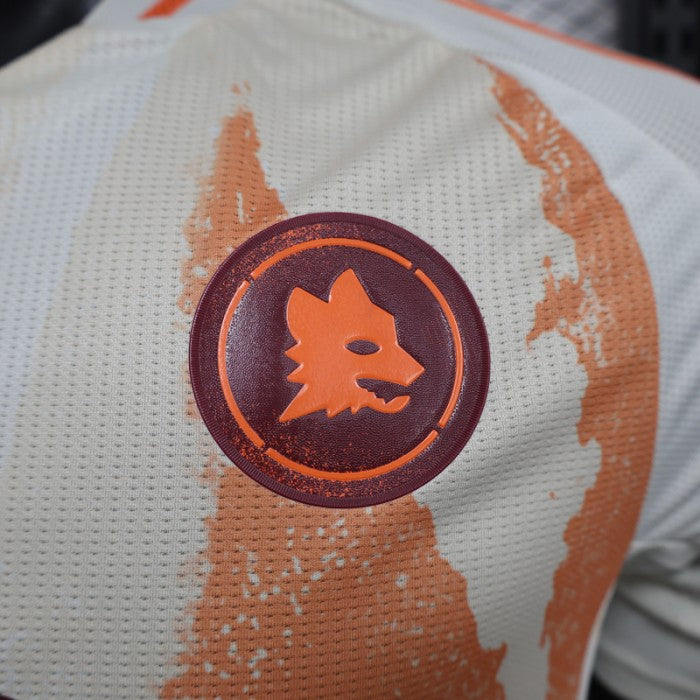 Authentic Roma Away White Jersey 24/25