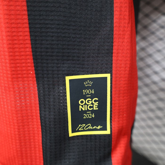 Authentic OGC Nice Home Jersey 24/25