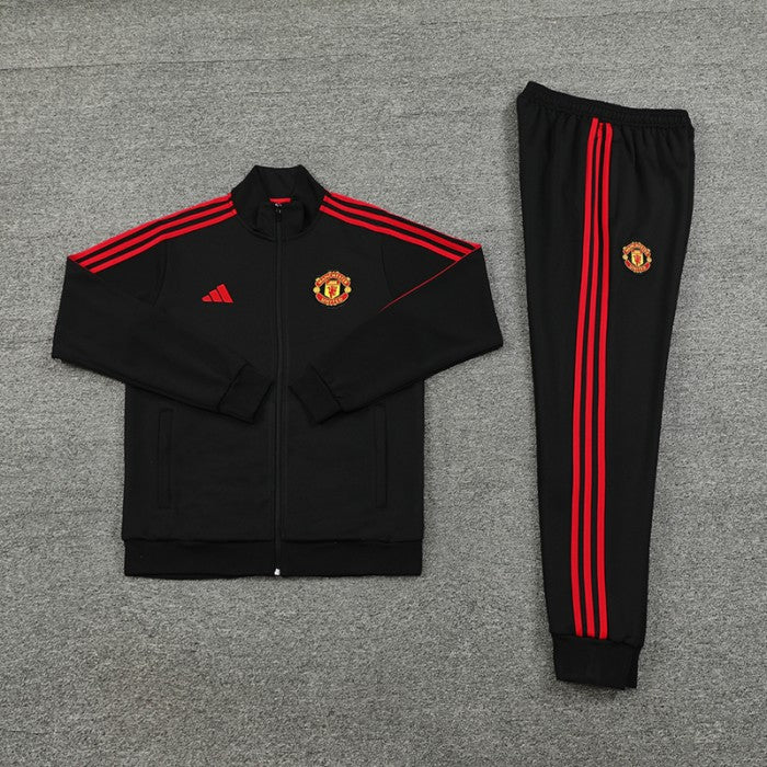 Manchester United Black Red Edition Training Suit