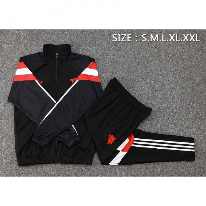 Manchester United Black Red Edition Training Suit