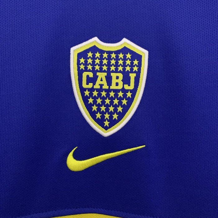 Retro Boca Juniors Home Jersey 02/03