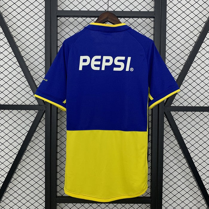 Retro Boca Juniors Home Jersey 02/03