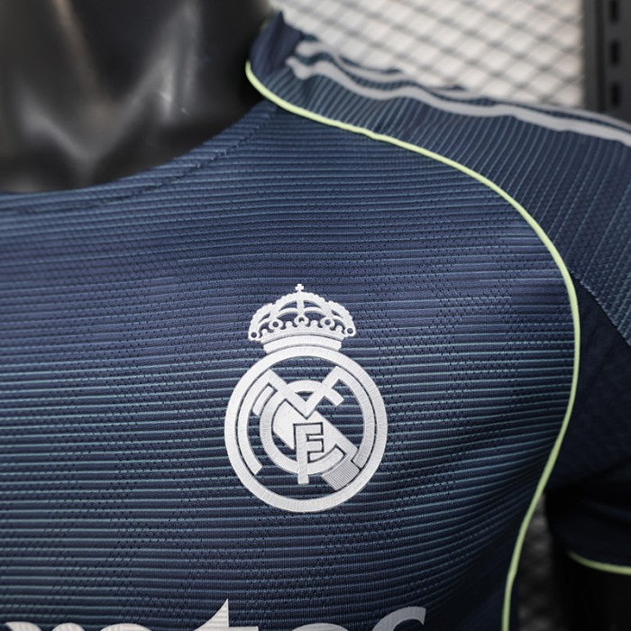 Authentic Real Madrid Away Navy Blue Jersey 25/26