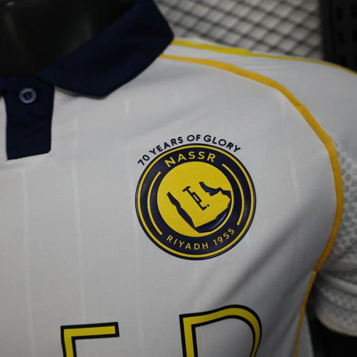 Authentic Al Nassr Away White Jersey 25/26
