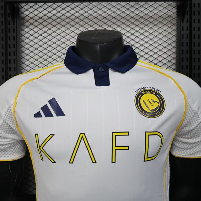Authentic Al Nassr Away White Jersey 25/26