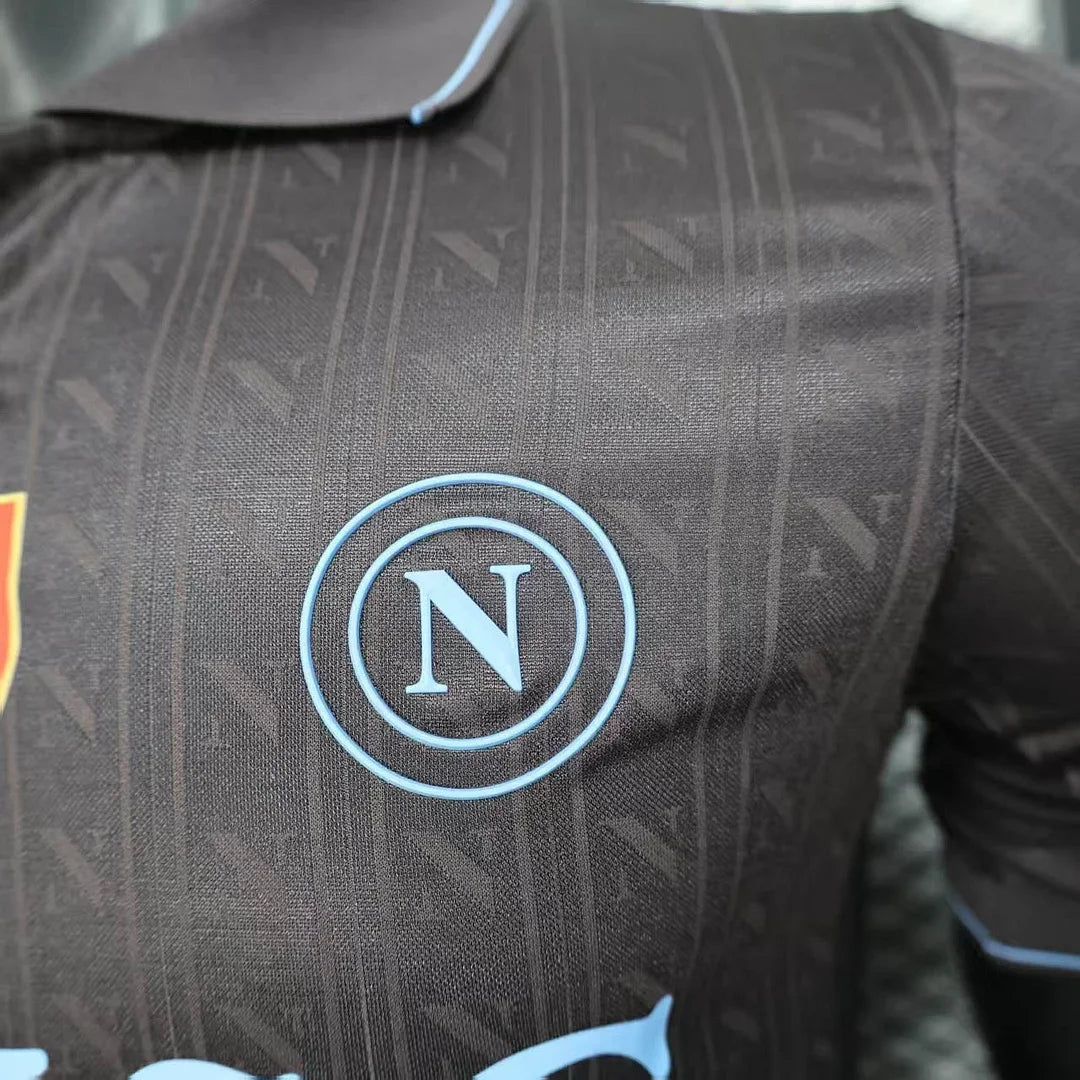 Authentic Napoli Away Black Jersey 25/26