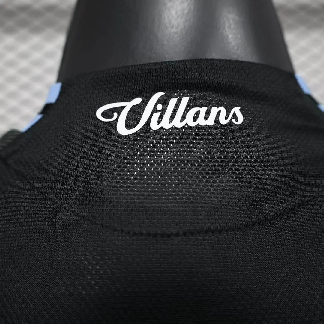 Authentic Aston Villa Away Black Jersey 25/26