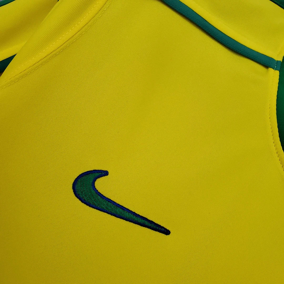 Retro Brazil Home Jersey 1998