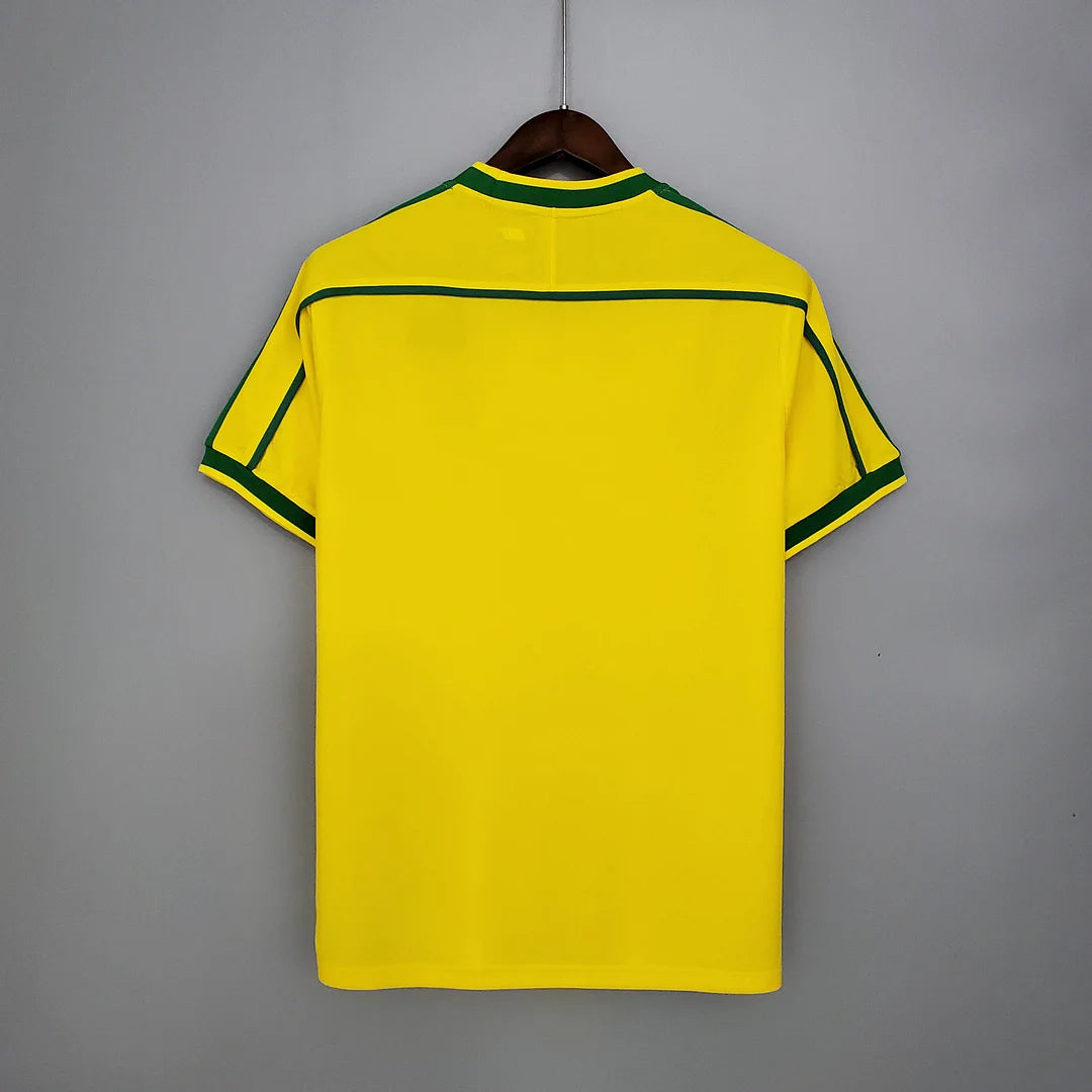 Retro Brazil Home Jersey 1998