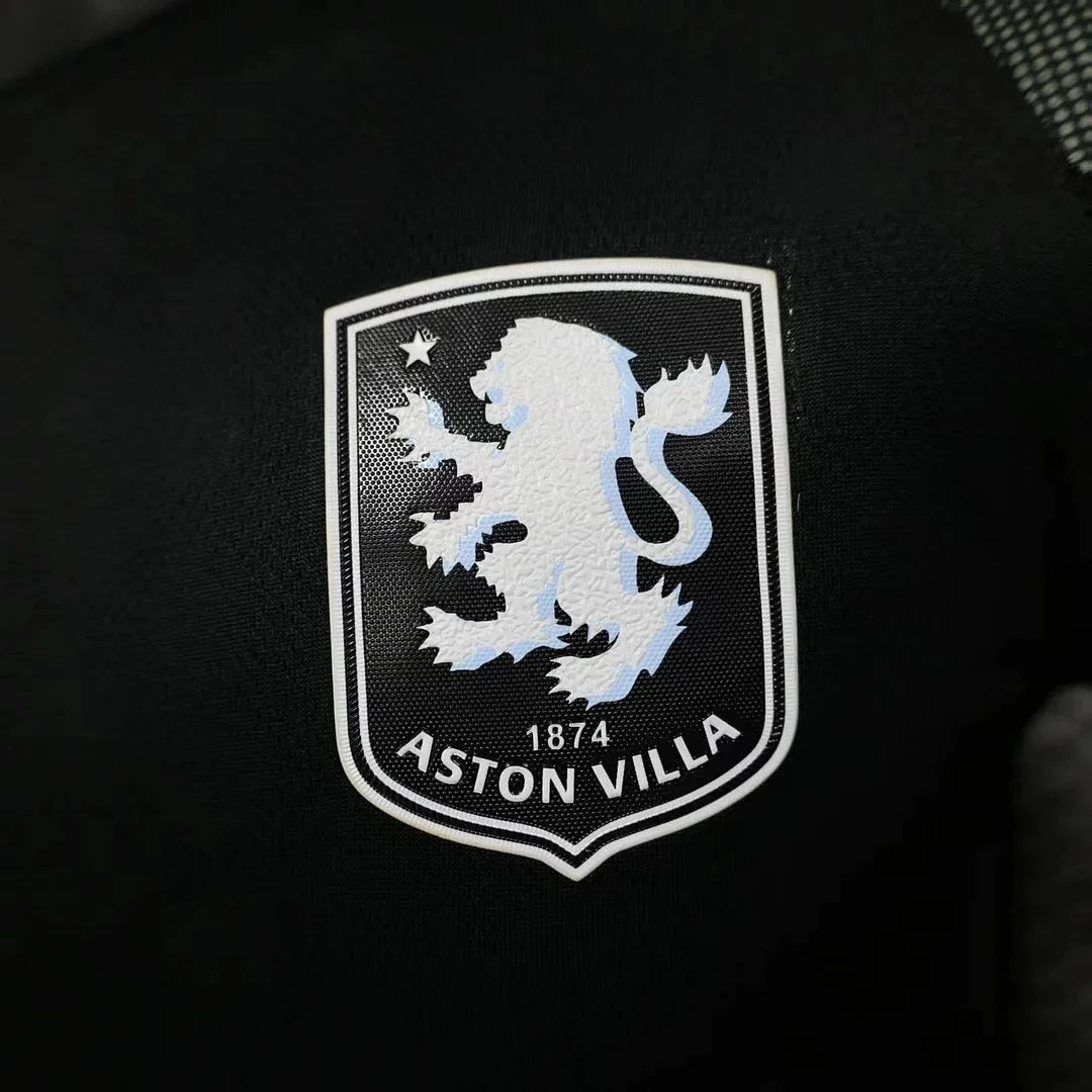 Authentic Aston Villa Away Black Jersey 25/26