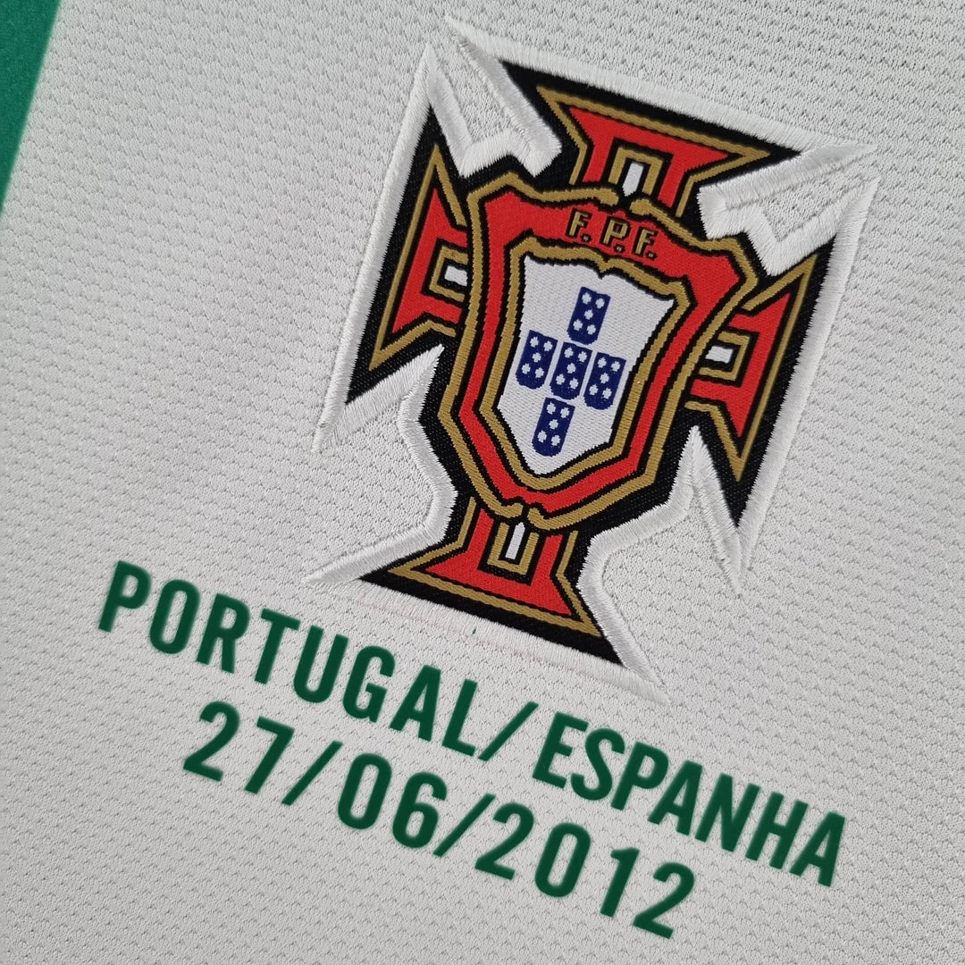 Retro Portugal Away Long Sleeves Jersey 2012