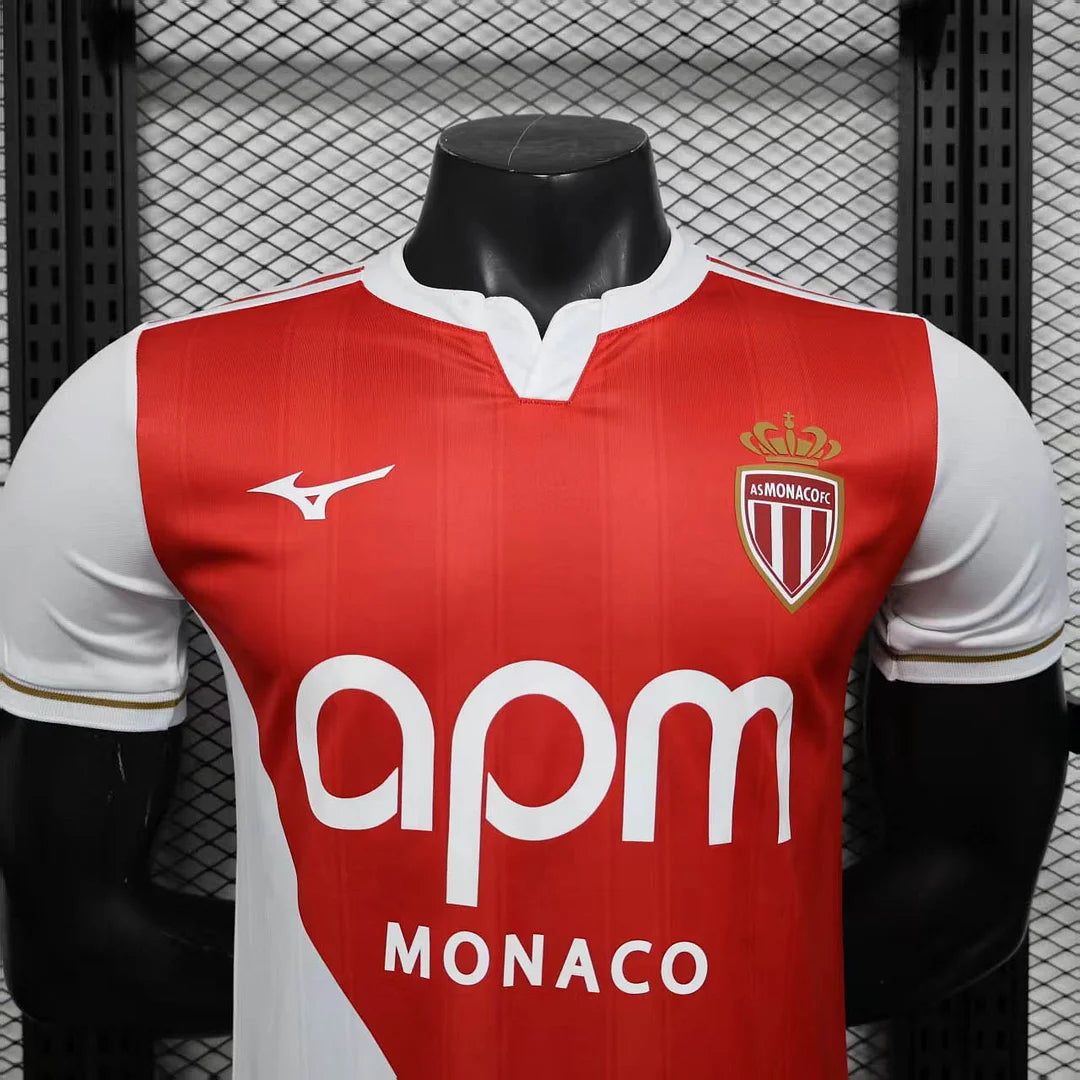 Authentic AS Monaco Home Jersey 25/26