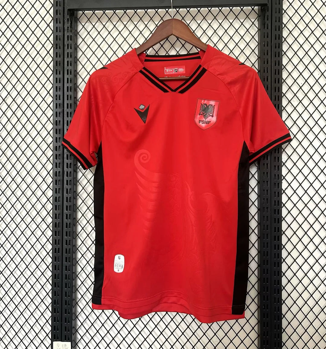 Albania Home Jersey Fans Edition 2025