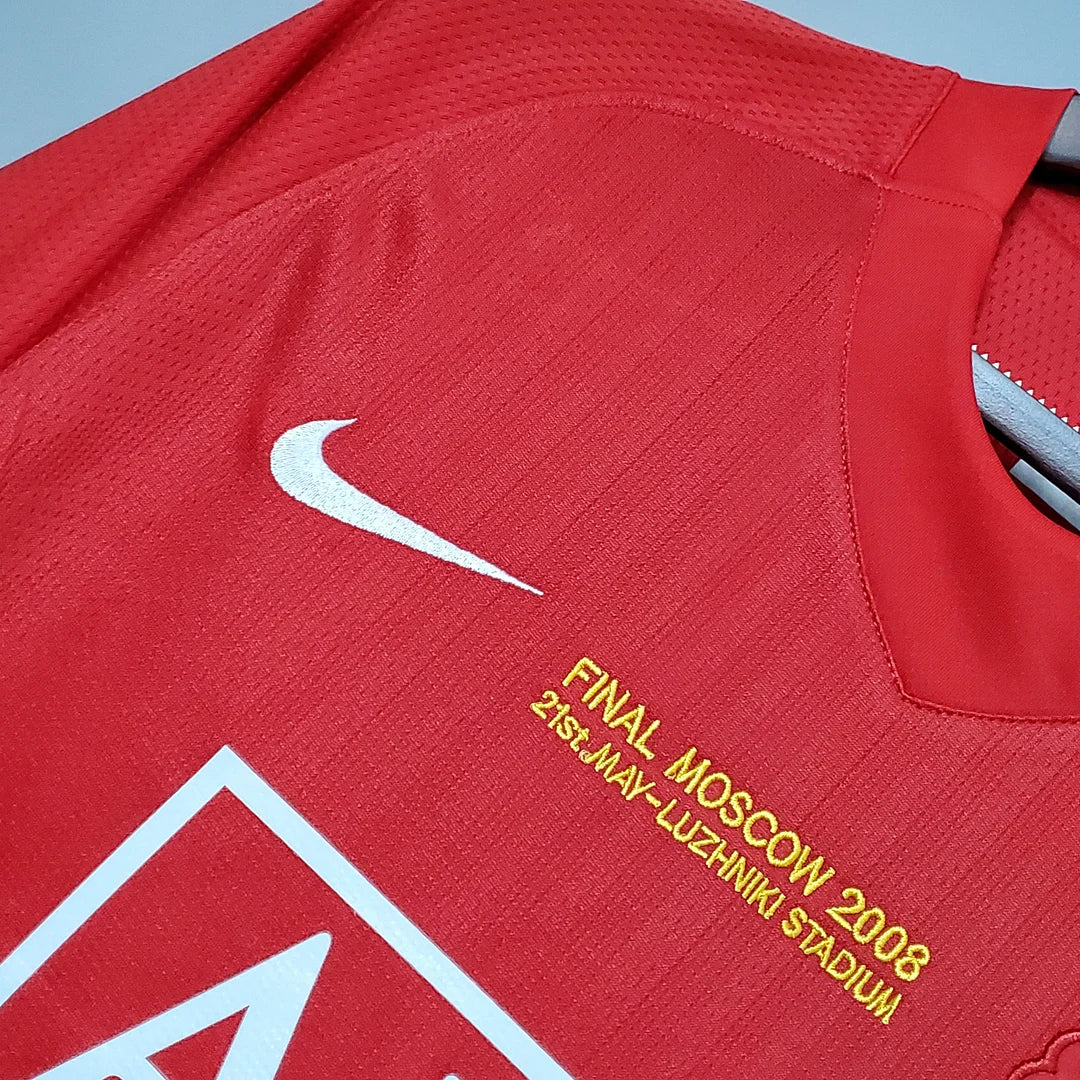 Retro Manchester United Home Jersey 07/08