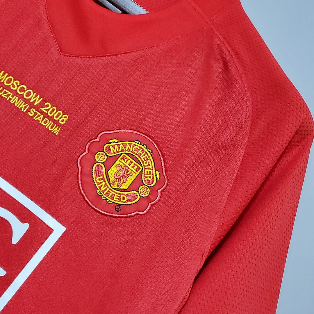 Retro Manchester United Home Jersey 07/08