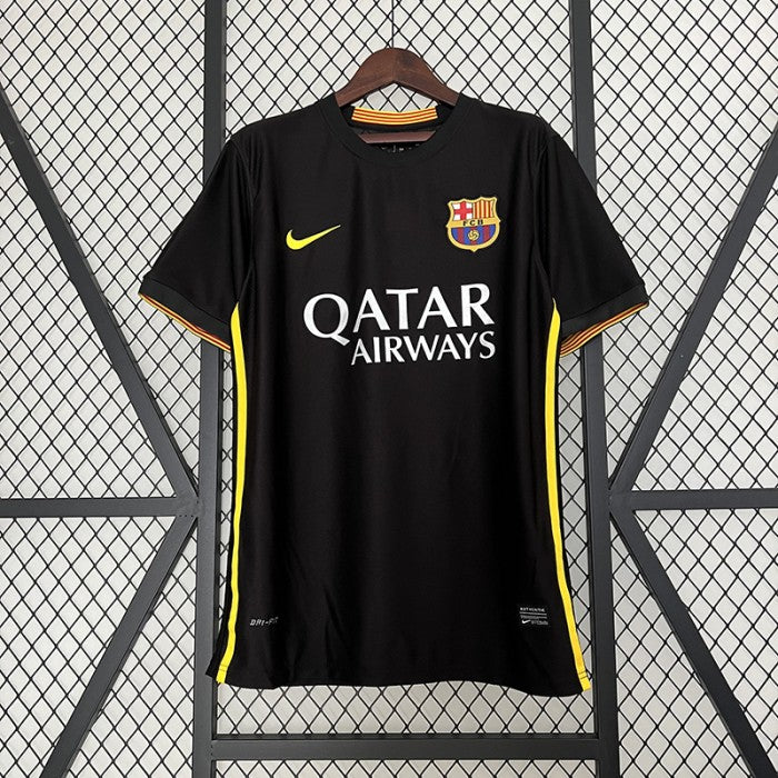 Retro Barcelona Away Black Jersey 13/14