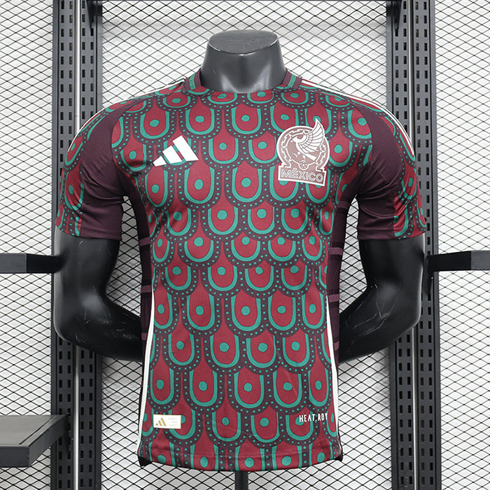 Authentic Mexico Home Red - Green Jersey 2024