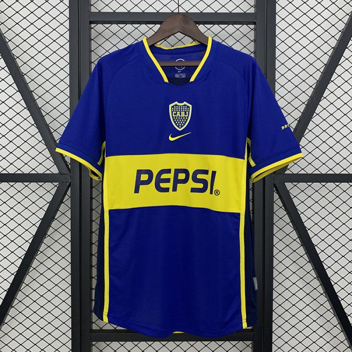 Retro Boca Juniors Home Jersey 02/03