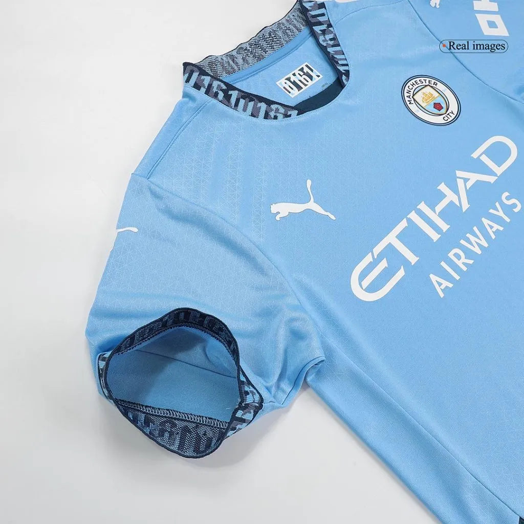 Authentic Manchester City Home Jersey Shirt 2024/25