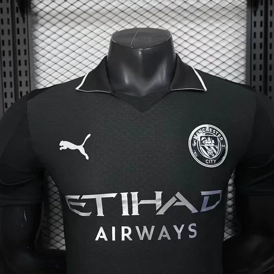 Authentic Manchester City Away Black Jersey 25/26