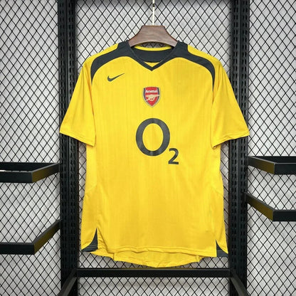Retro Arsenal Away Yellow Jersey 05/06