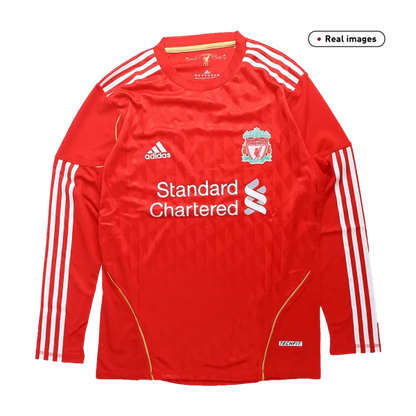 Retro 2011/12 Liverpool Home Long Sleeves Jersey