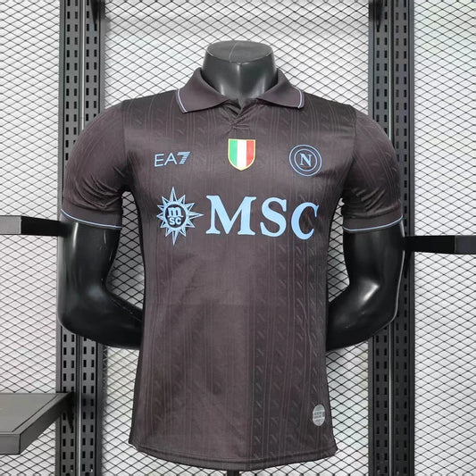 Authentic Napoli Away Black Jersey 25/26
