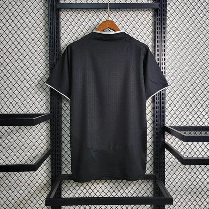 Retro Manchester United Away Black Jersey 03/04